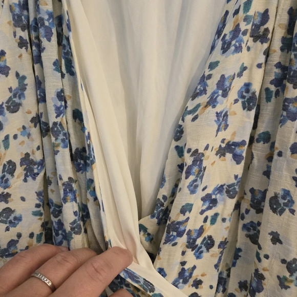 Lane Bryant Floral Midi Dress Size 16 - Picture 3 of 11